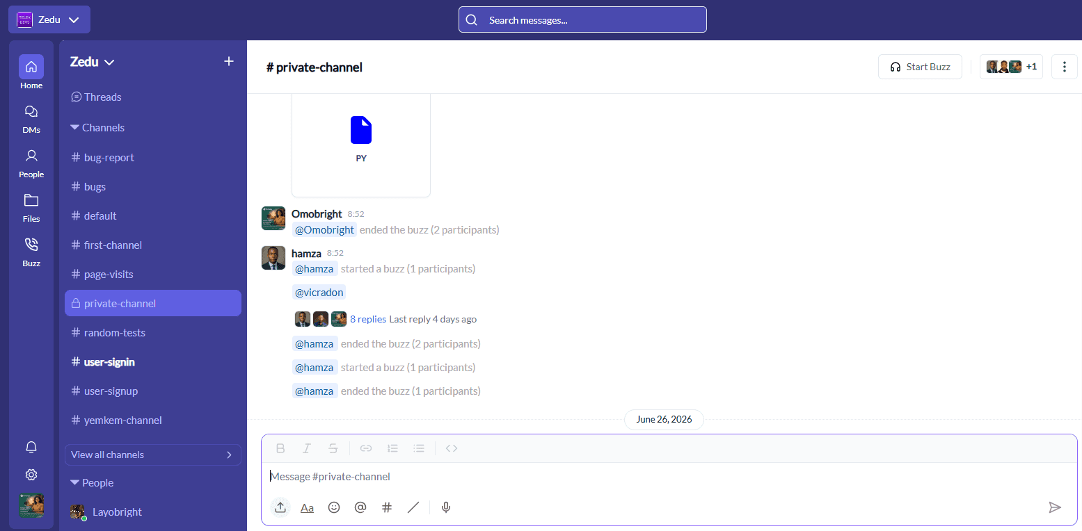 Zedu App — screenshot 1