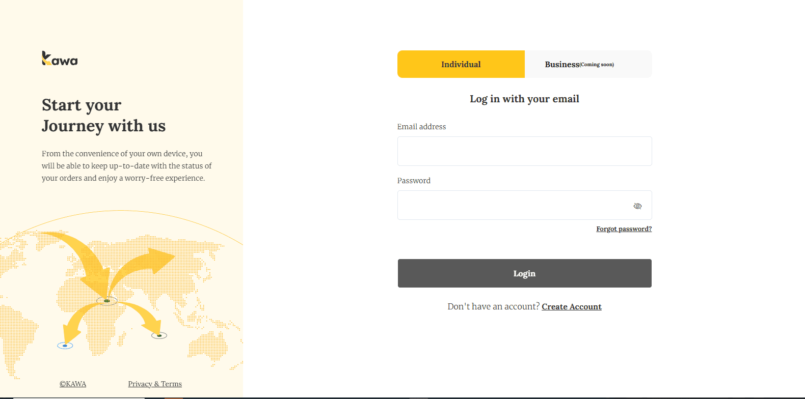 Kawa Dashboard — screenshot 1